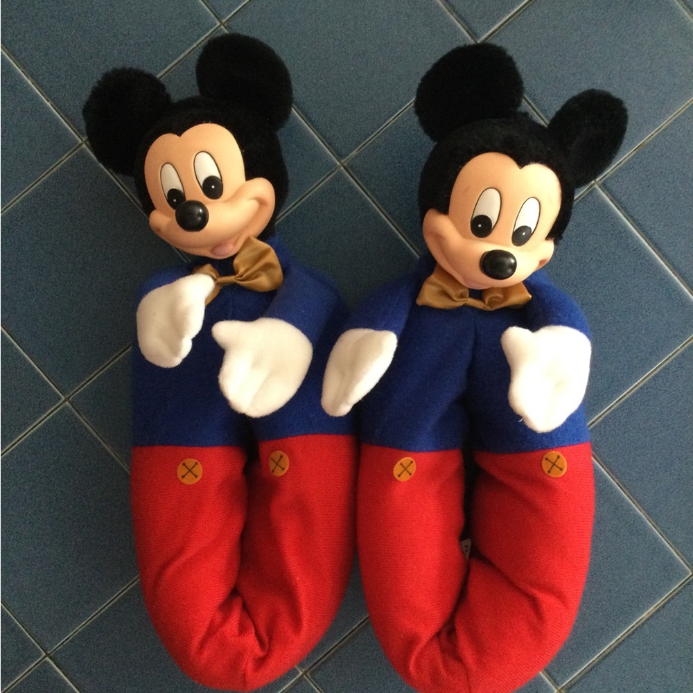 Mickey Mouse CHILD Full Body Slippers, size L